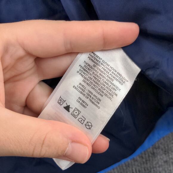 Columbia Interchange Hooded Jacket Coat Size L Blue Outer Layer Only - Picture 11 of 14